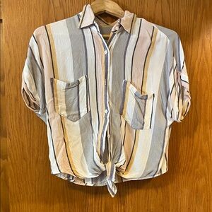 Striped Casual Men's Shirt